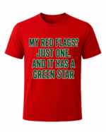 Red flag T-shirt