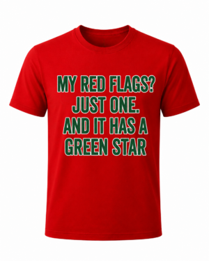 Red flag T-shirt